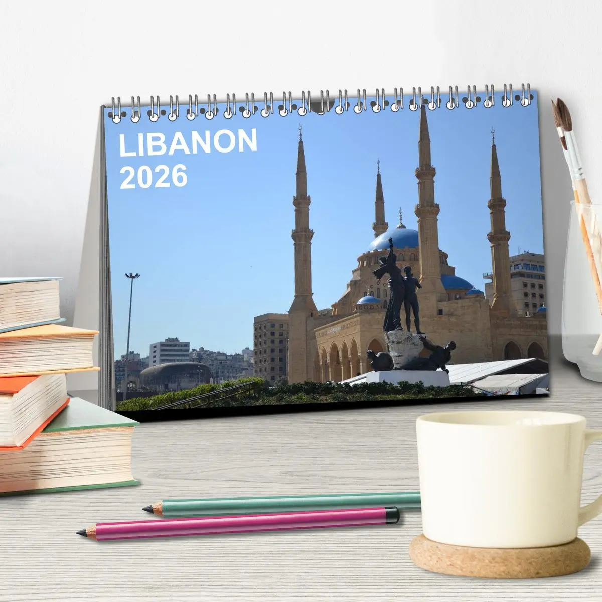 Bild: 9783516158359 | LIBANON 2026 (Tischkalender 2026 DIN A5 quer), CALVENDO Monatskalender