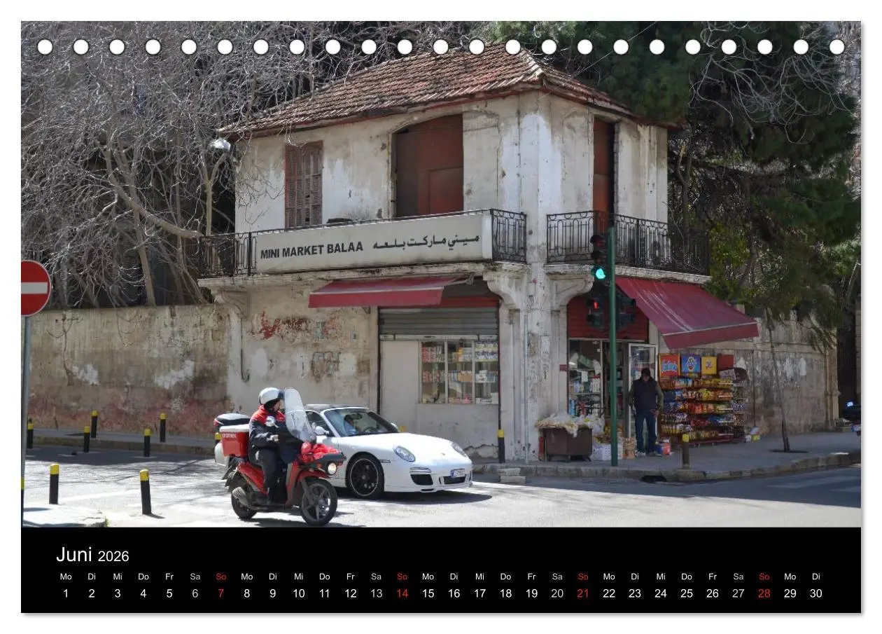 Bild: 9783516158359 | LIBANON 2026 (Tischkalender 2026 DIN A5 quer), CALVENDO Monatskalender