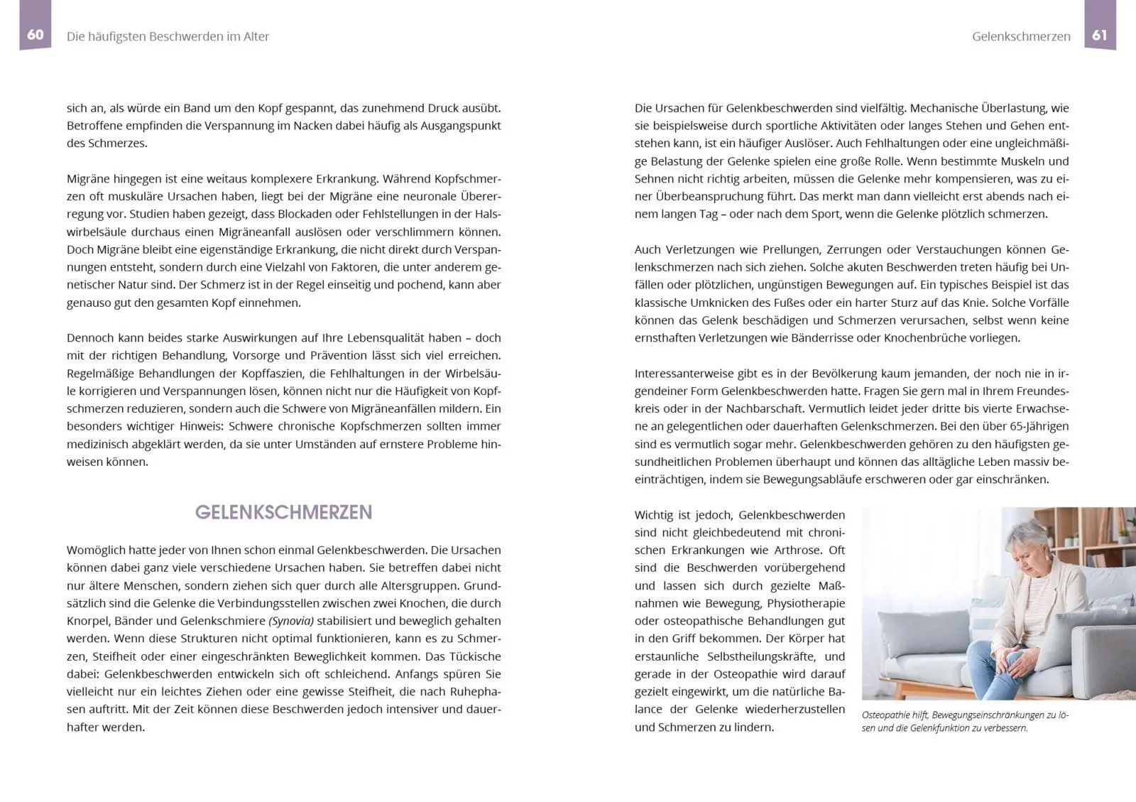 Bild: 9783742328359 | Beweglich und schmerzfrei mit Osteopathie | Lina Bayer | Taschenbuch