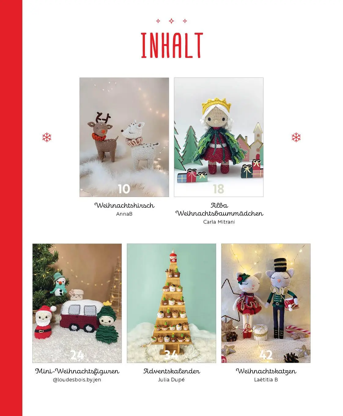 Bild: 9783745918359 | Sweet Christmas - Das Amigurumi-Häkelbuch | Karin Leonhart | Buch