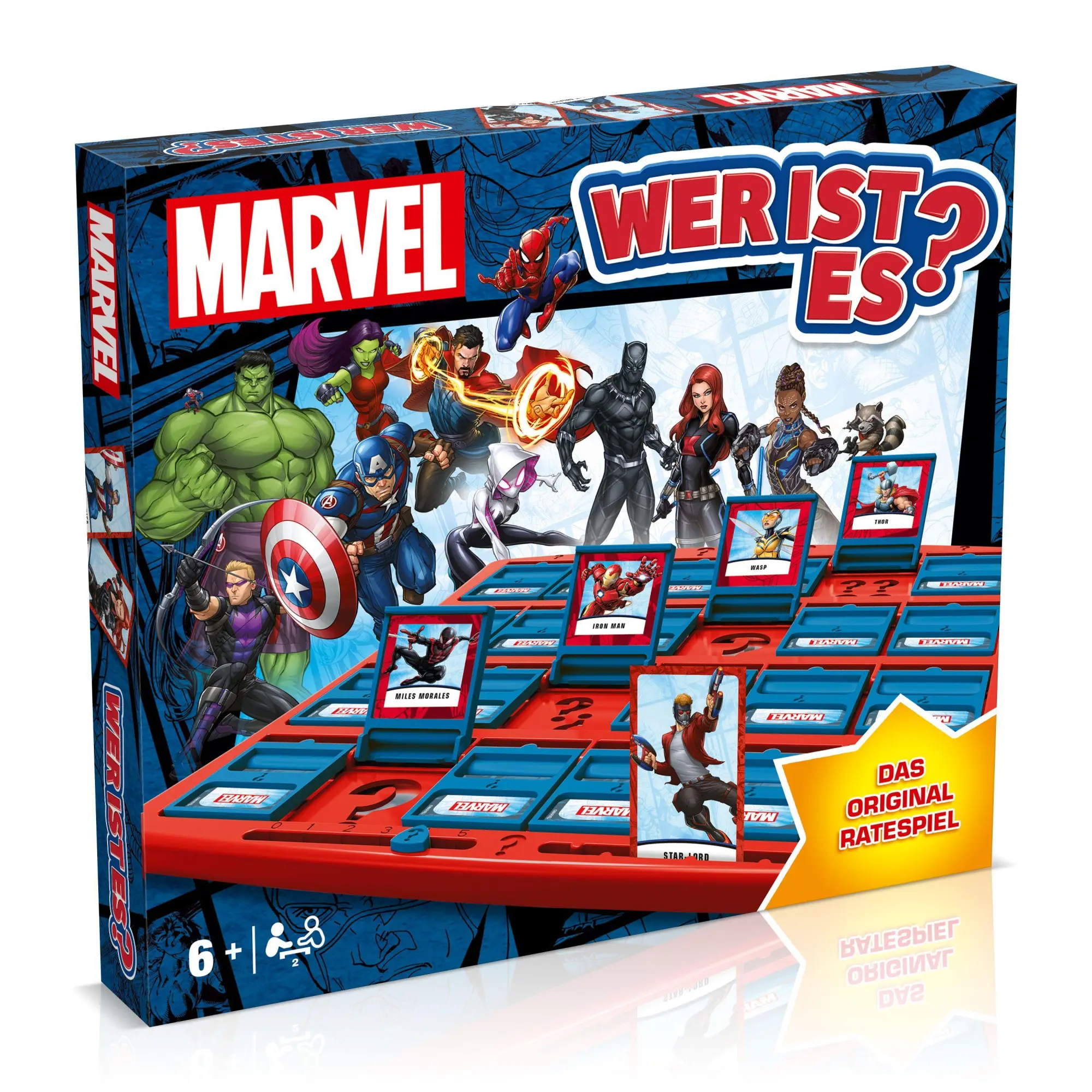 Cover: 4035576048459 | Wer ist es? Marvel | Spiel | Deutsch | 2022 | Winning Moves