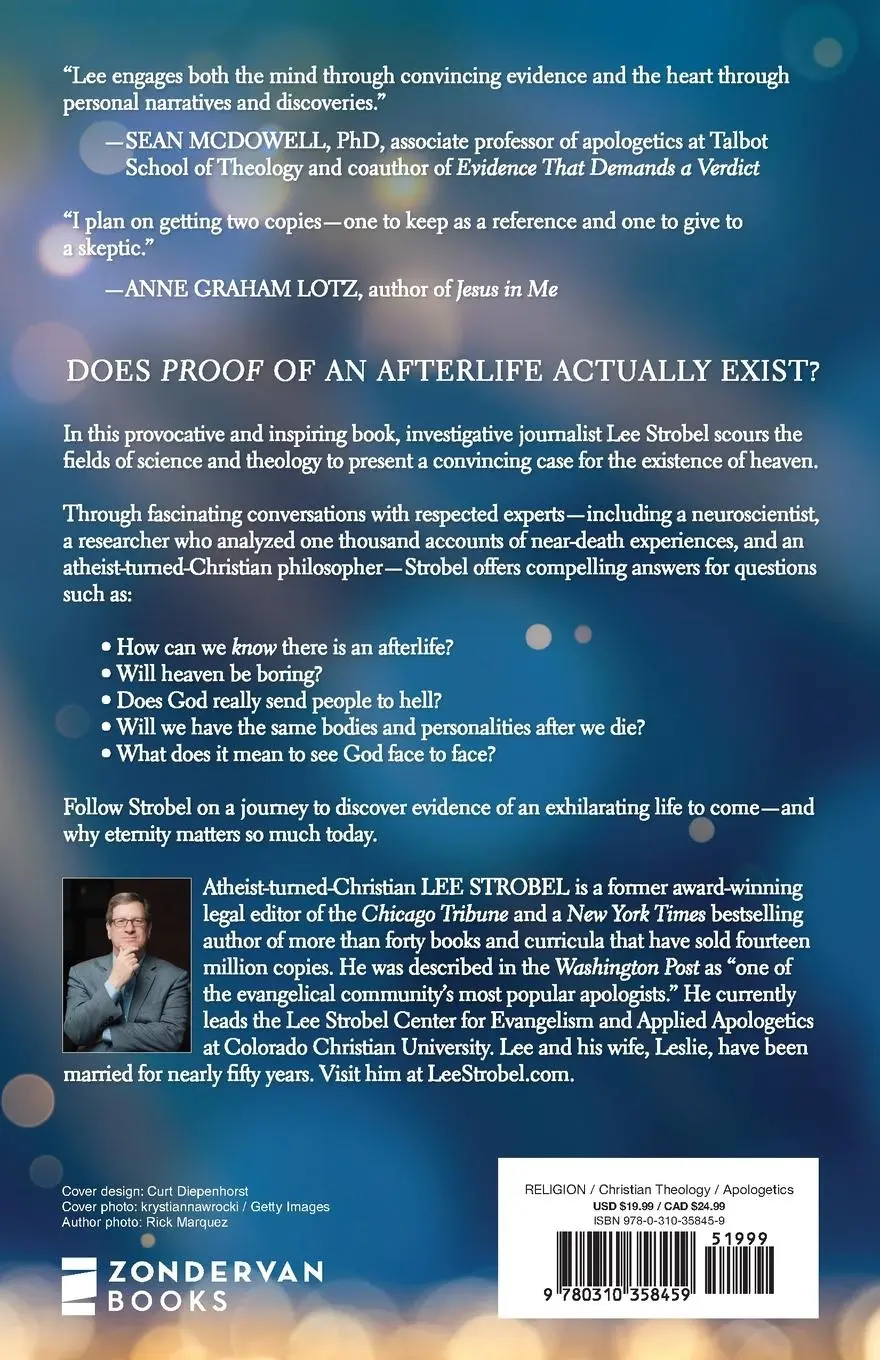 Rückseite: 9780310358459 | The Case for Heaven | Lee Strobel | Taschenbuch | Englisch | 2021