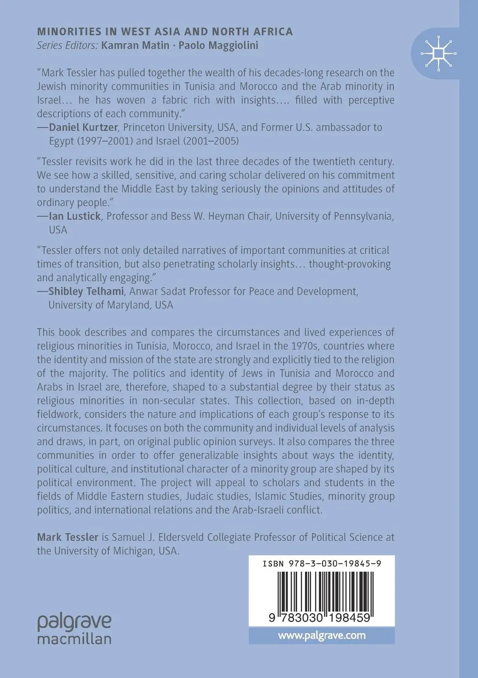 Rückseite: 9783030198459 | Religious Minorities in Non-Secular Middle Eastern and North...