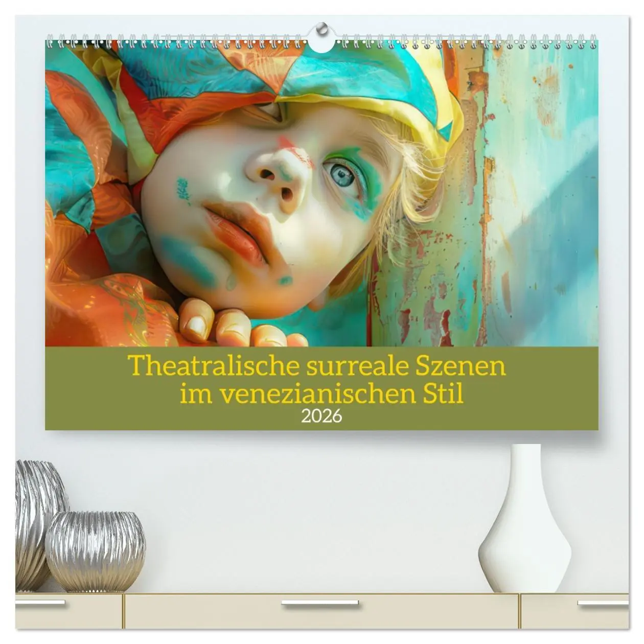 Cover: 9783457368459 | Theatralische surreale Szenen im venezianischen Stil (hochwertiger...