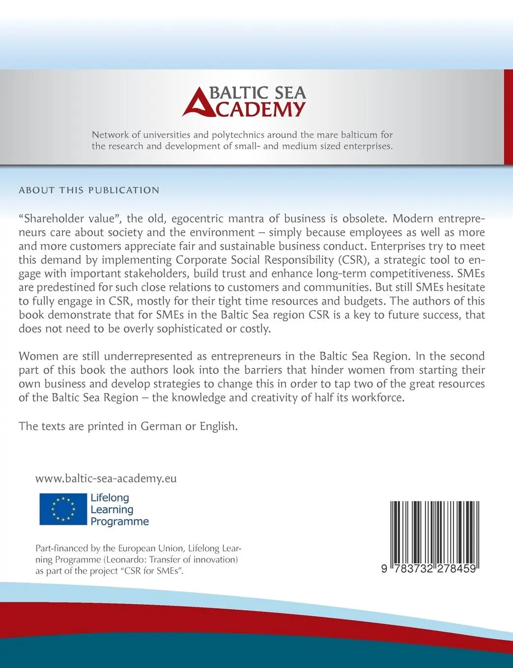 Rückseite: 9783732278459 | Corporate Social Responsibility and Women's Entrepreneurship around...