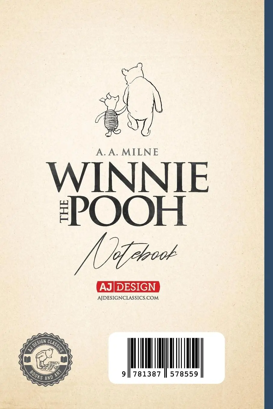 Rückseite: 9781387578559 | Winnie the Pooh Notebook | Taschenbuch | Kartoniert / Broschiert