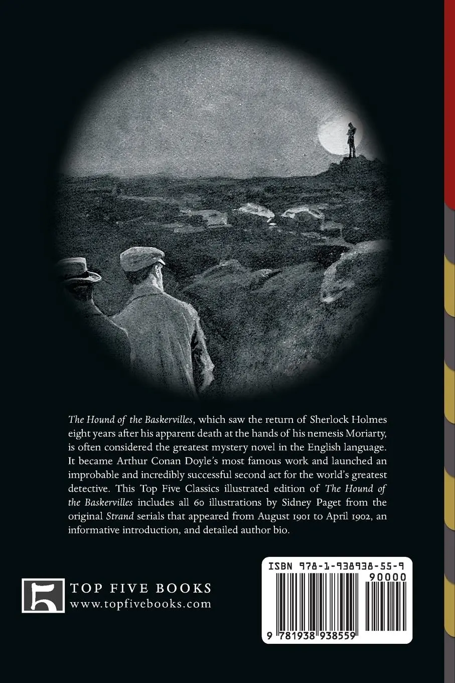 Rückseite: 9781938938559 | The Hound of the Baskervilles | A Sherlock Holmes Mystery | Doyle