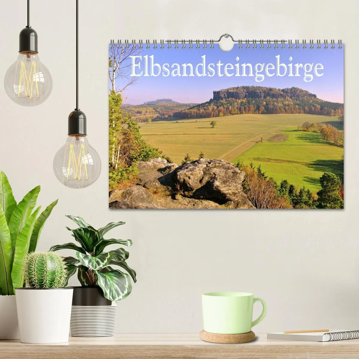 Bild: 9783516138559 | Elbsandsteingebirge (Wandkalender 2026 DIN A4 quer), CALVENDO...