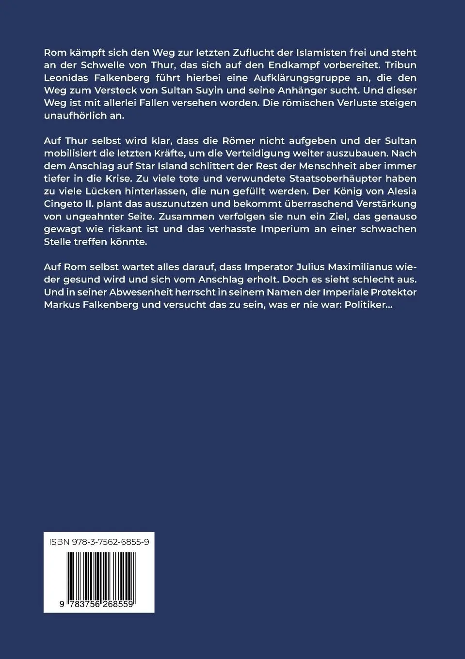 Rückseite: 9783756268559 | SPQR - Der Falke von Rom | Teil 10 - Die dunkle Zukunft | Taschenbuch