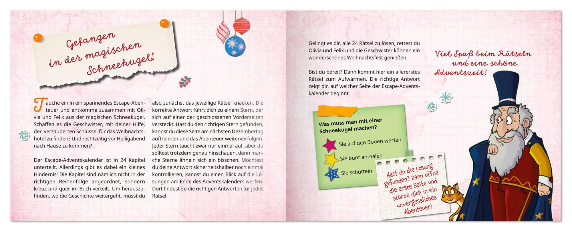 Bild: 9783780618559 | Gefangen im magischen Weihnachtshotel - Ein Escape-Adventskalender...
