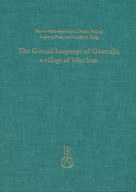 Cover: 9783895008559 | The Gorani language of Gawraju (Gawrajuyi), a village of West Iran,...