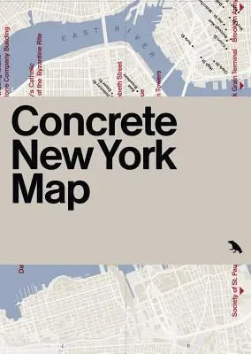 Cover: 9781912018659 | Concrete New York Map | Allison Meier | (Land-)Karte | Karte/Landkarte