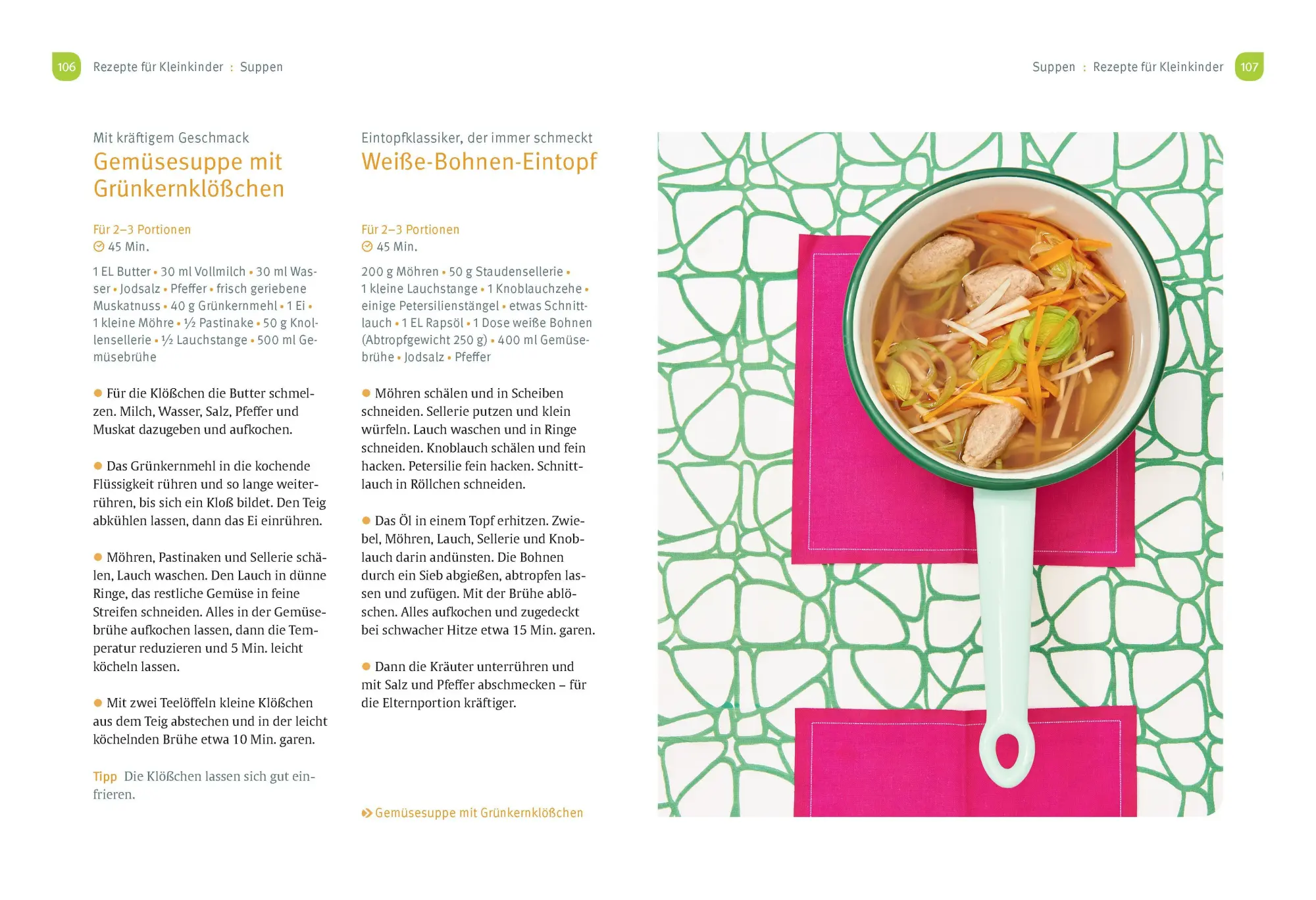 Bild: 9783432118659 | Veggie-Baby | Vegetarisch kochen für Babys und Kleinkinder | Snowdon