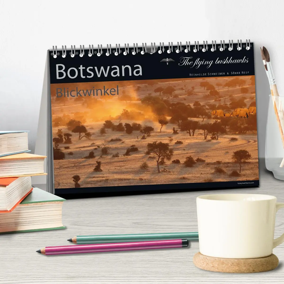 Bild: 9783457278659 | Botswana Blickwinkel 2026 (Tischkalender 2026 DIN A5 quer),...