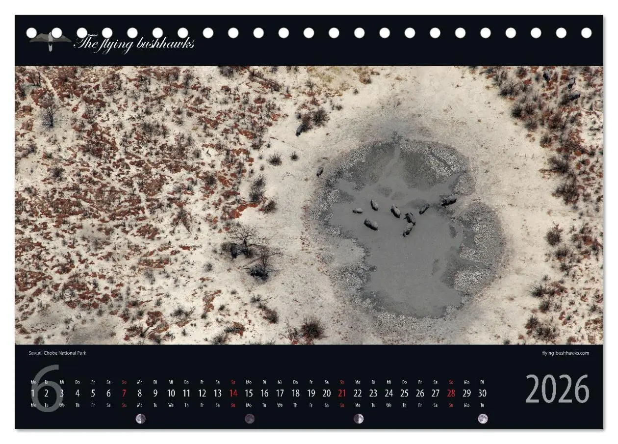 Bild: 9783457278659 | Botswana Blickwinkel 2026 (Tischkalender 2026 DIN A5 quer),...