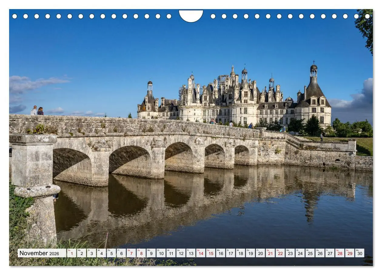 Bild: 9783457348659 | Die Schlösser im Tal der Loire (Wandkalender 2026 DIN A4 quer),...