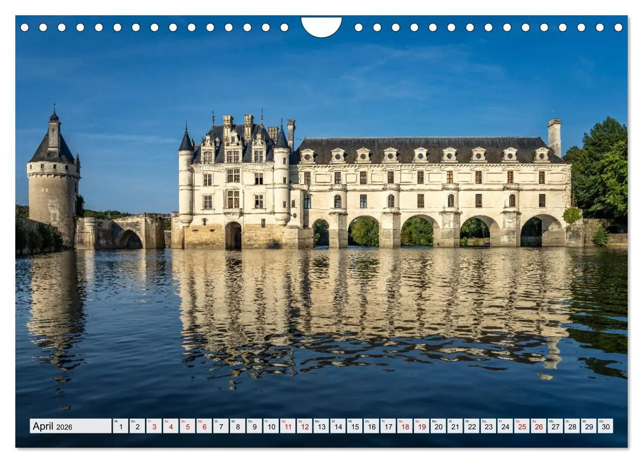 Bild: 9783457348659 | Die Schlösser im Tal der Loire (Wandkalender 2026 DIN A4 quer),...