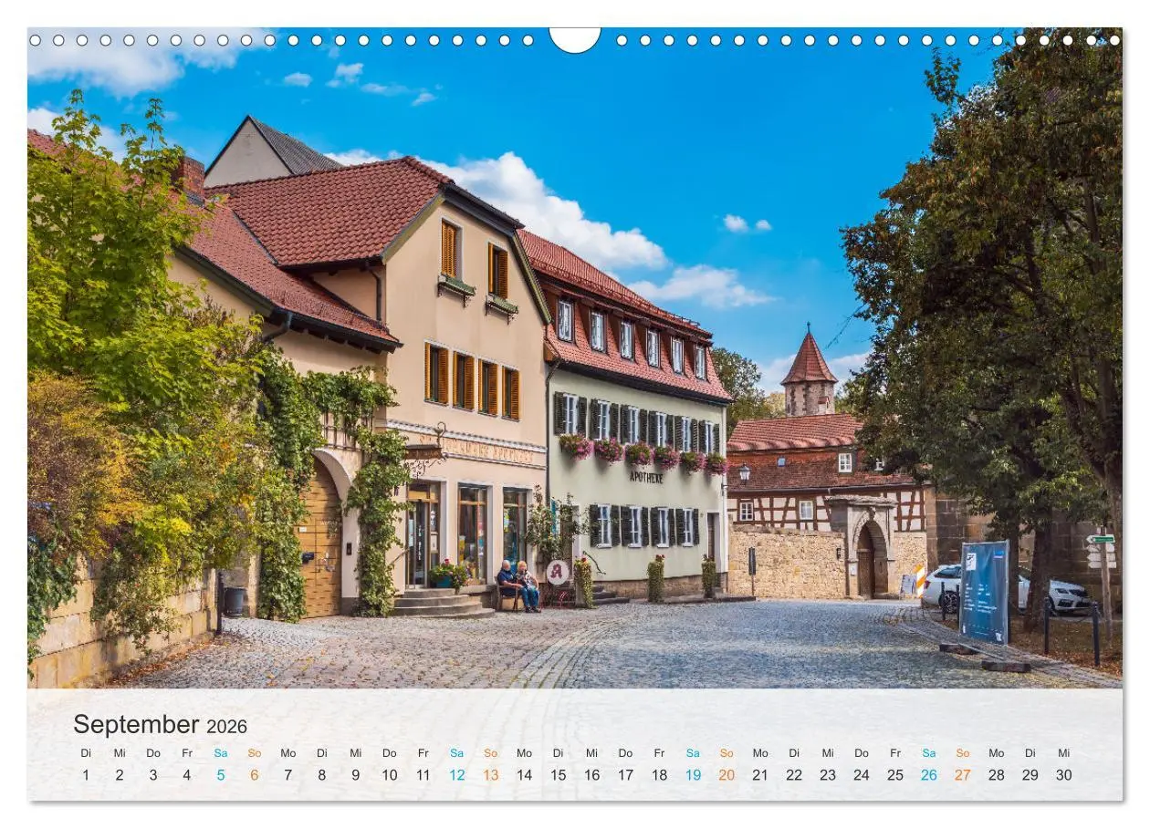 Bild: 9783457588659 | Seßlach - Kleinod des Coburger Landes (Wandkalender 2026 DIN A3...