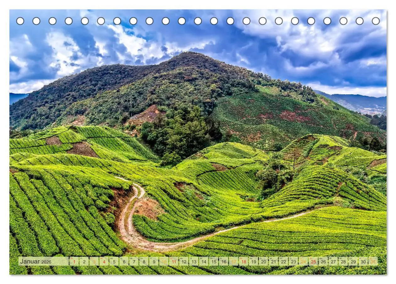 Bild: 9783457898659 | Reise durch Asien - Malaysia (Tischkalender 2026 DIN A5 quer),...