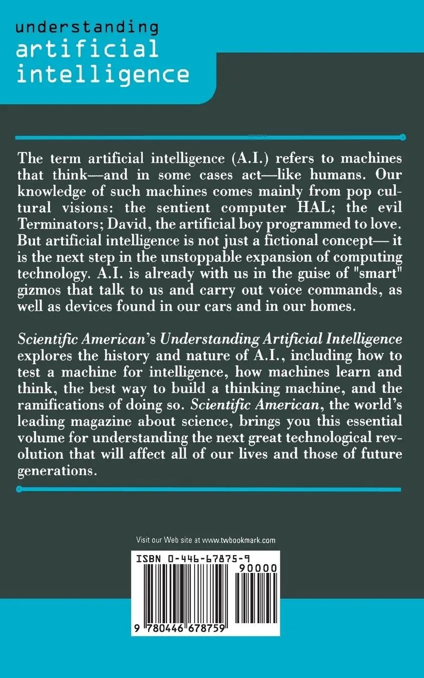 Rückseite: 9780446678759 | Understanding Artificial Intelligence | Taschenbuch | Englisch | 2002