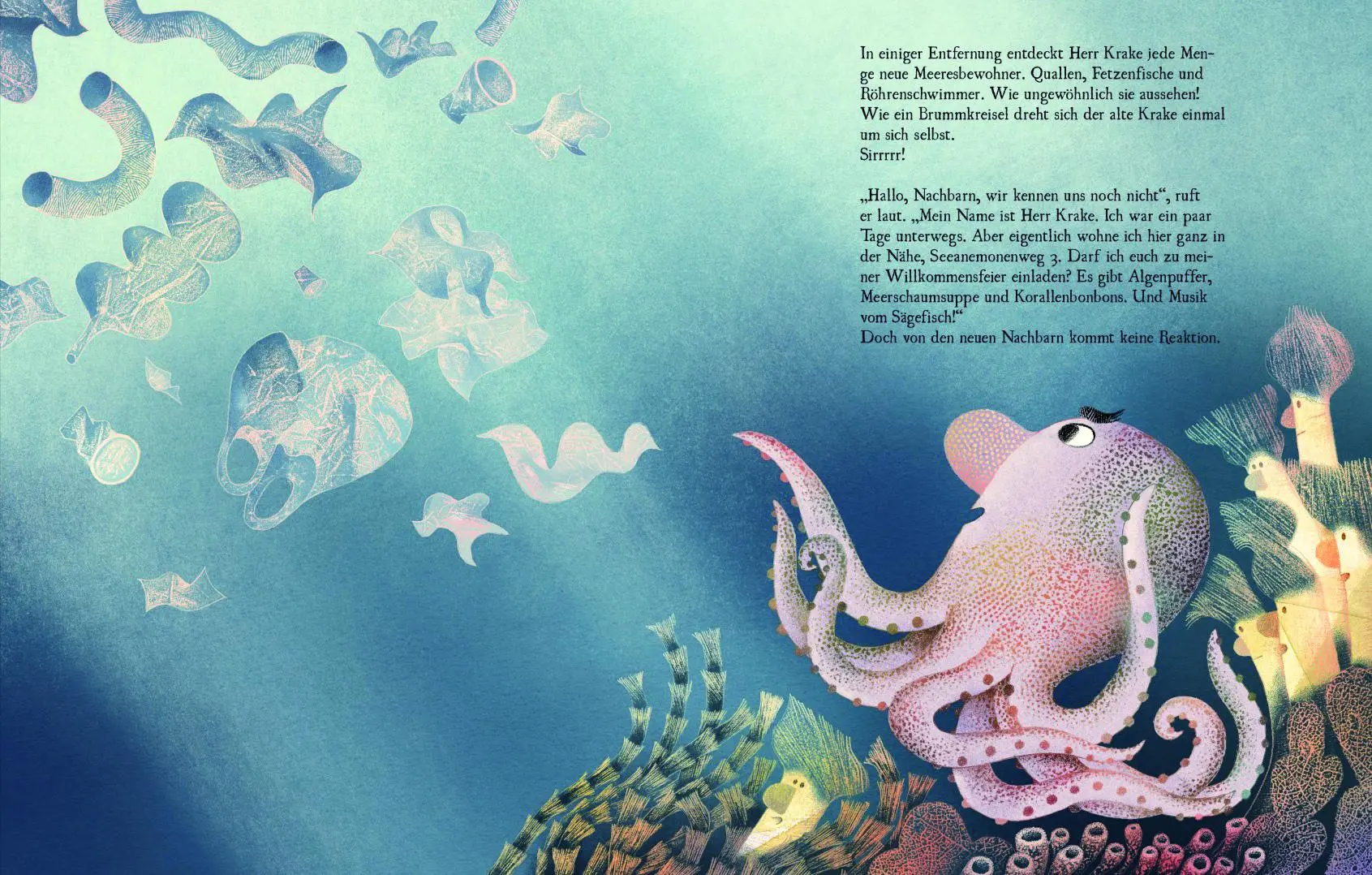 Bild: 9783219118759 | Herr Krake räumt das Meer auf | Barbara Rose | Buch | 32 S. | Deutsch