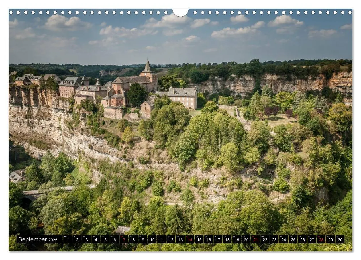 Bild: 9783435628759 | Unterwegs im Département Aveyron (Wandkalender 2025 DIN A3 quer),...