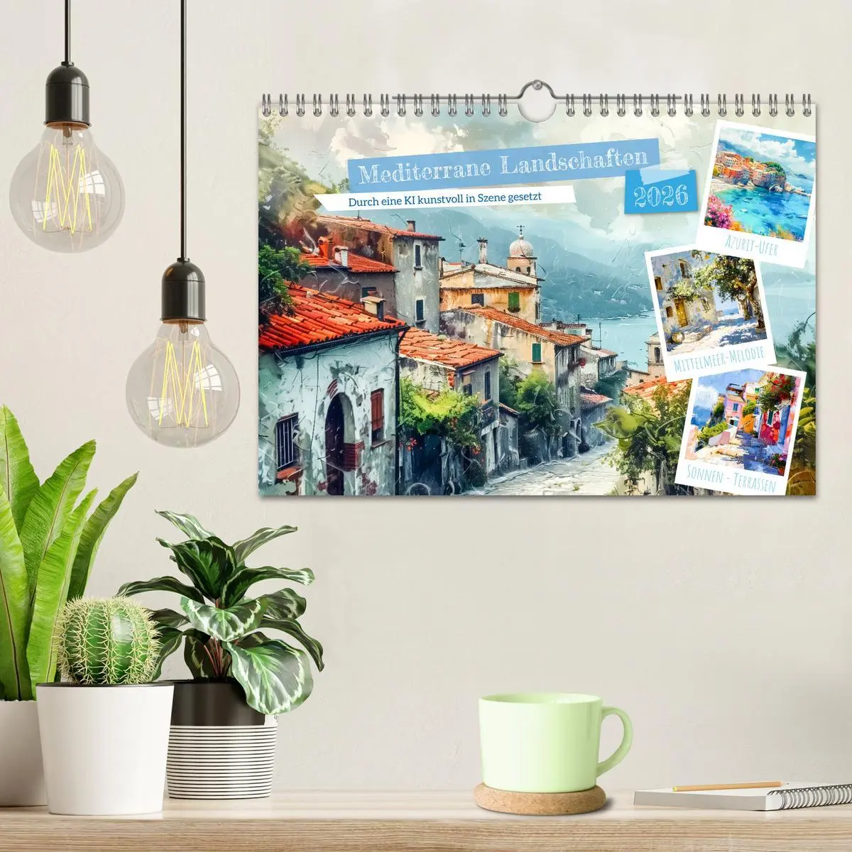 Bild: 9783457338759 | Mediterrane Landschaften (Wandkalender 2026 DIN A4 quer), CALVENDO...