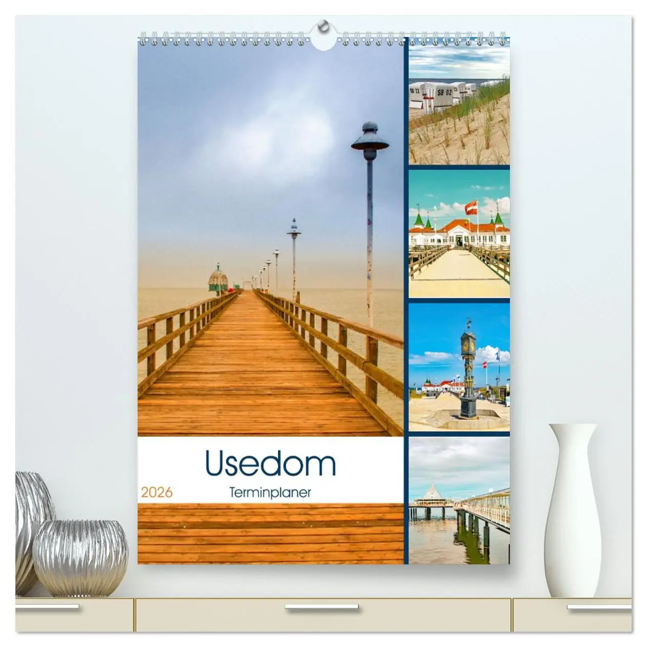 Cover: 9783516358759 | Usedom - Terminplaner (hochwertiger Premium Wandkalender 2026 DIN...