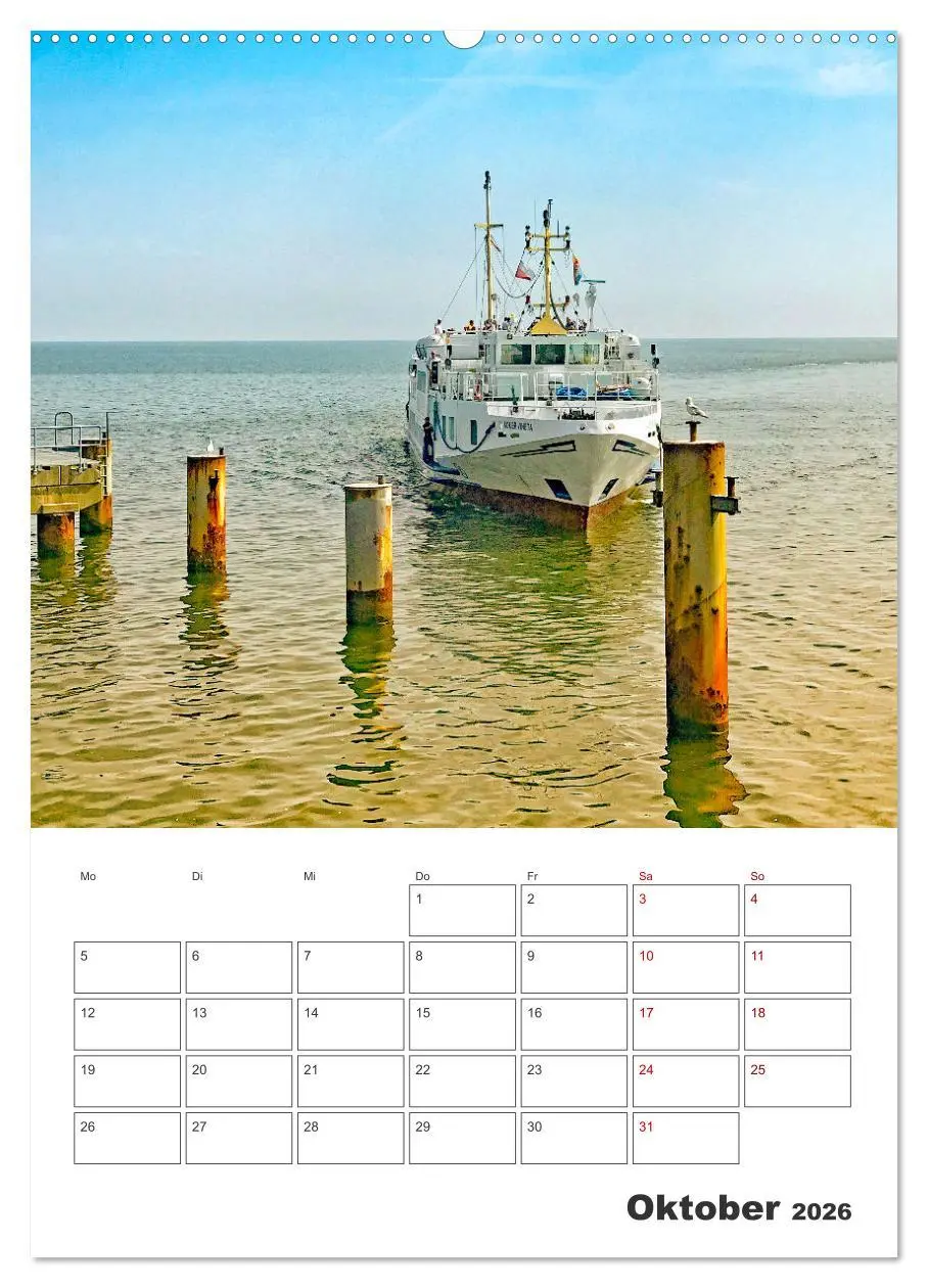 Bild: 9783516358759 | Usedom - Terminplaner (hochwertiger Premium Wandkalender 2026 DIN...