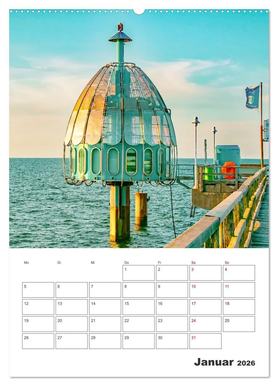 Bild: 9783516358759 | Usedom - Terminplaner (hochwertiger Premium Wandkalender 2026 DIN...