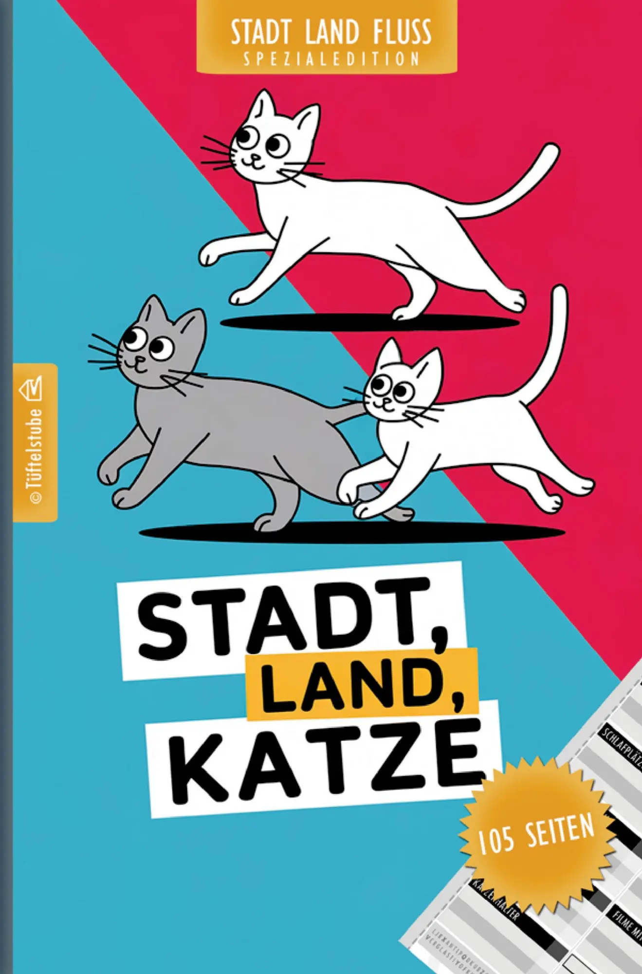 Cover: 9783693198759 | Stadt, Land, Katze - 105 Seiten - Stadt-Land-Fluss-Spezialedition...