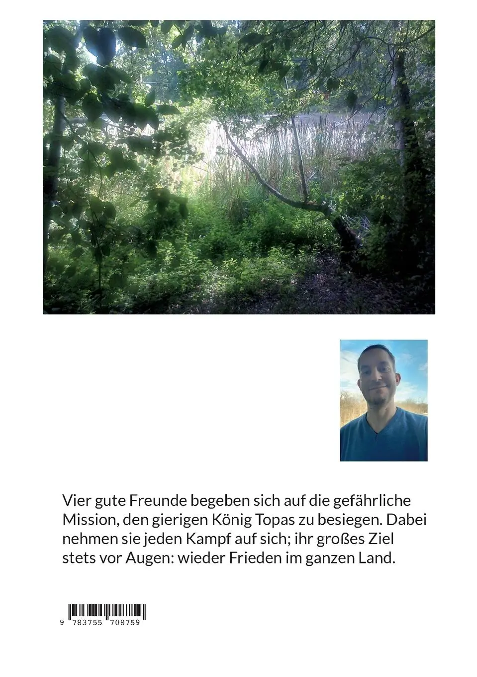 Rückseite: 9783755708759 | Kampf gegen König Topas | Florian Strobel | Taschenbuch | Paperback