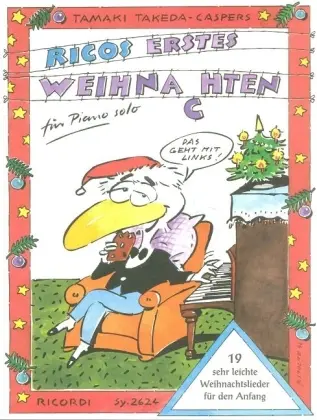 Cover: 9783931788759 | Ricos erstes Weihnachten, für Klavier | Tamaki Takeda-Caspers | 20 S.