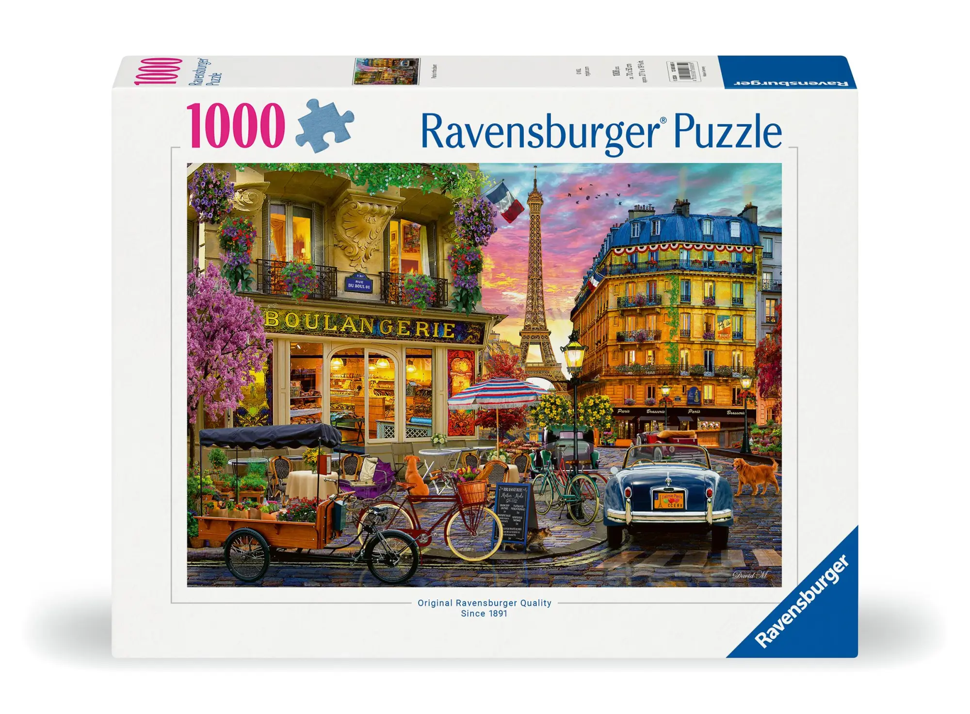 Cover: 4005555008859 | Erwachsenenpuzzle 1000 Teile - Paris im Morgenrot | Spiel | Puzzle