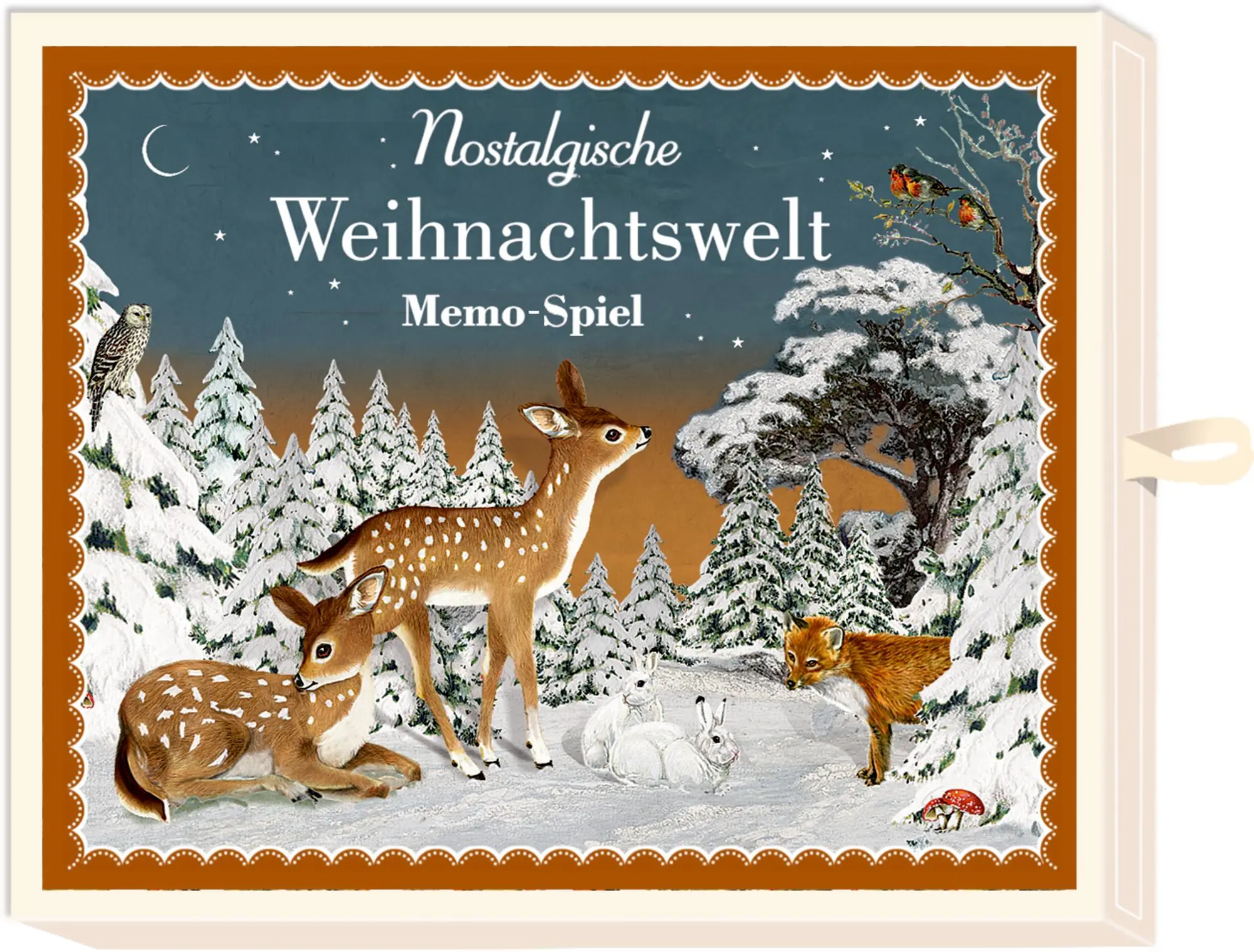 Cover: 4050003958859 | Schachtelspiel - Nostalgische Weihnachtswelt | Memo-Spiel | Spiel