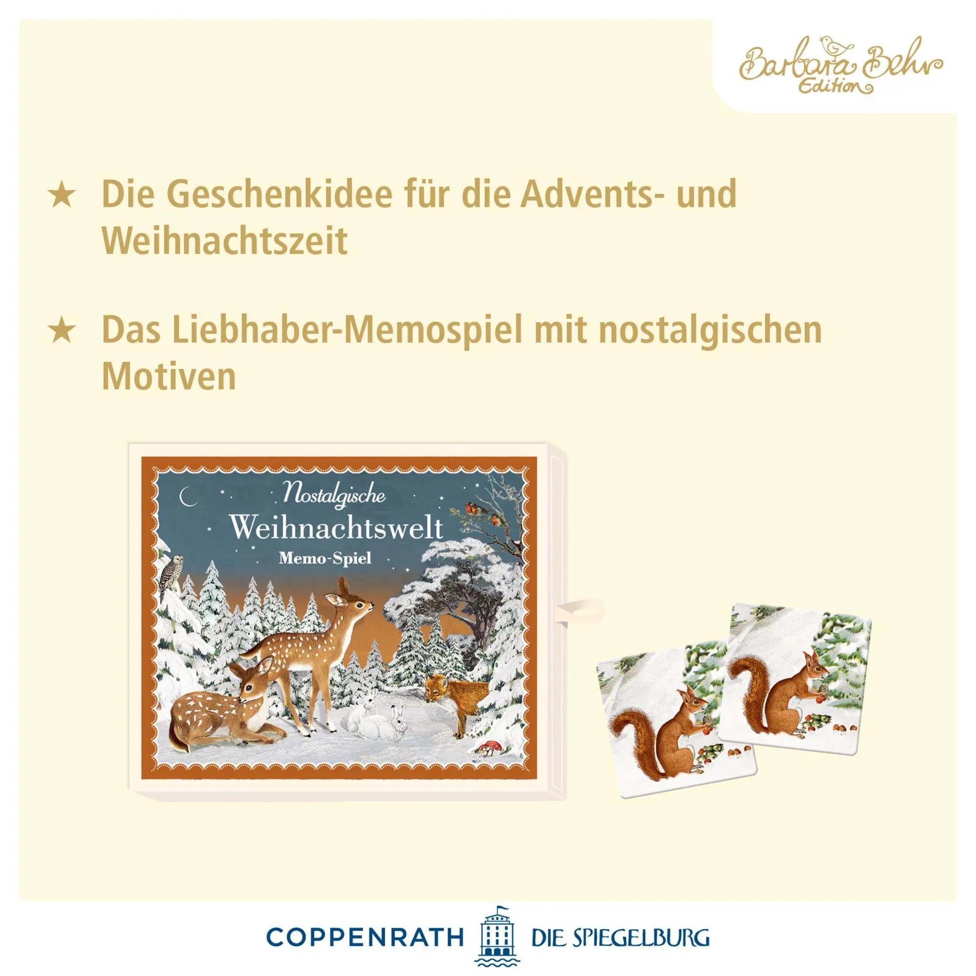 Bild: 4050003958859 | Schachtelspiel - Nostalgische Weihnachtswelt | Memo-Spiel | Spiel