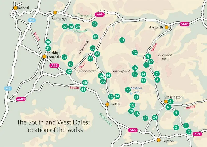 Bild: 9781852848859 | Walking in the Yorkshire Dales: South and West | Kelsall (u. a.)