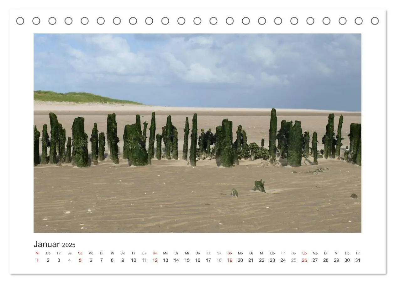 Bild: 9783435478859 | Wangerooge. Der Charme des Ostanlegers (Tischkalender 2025 DIN A5...