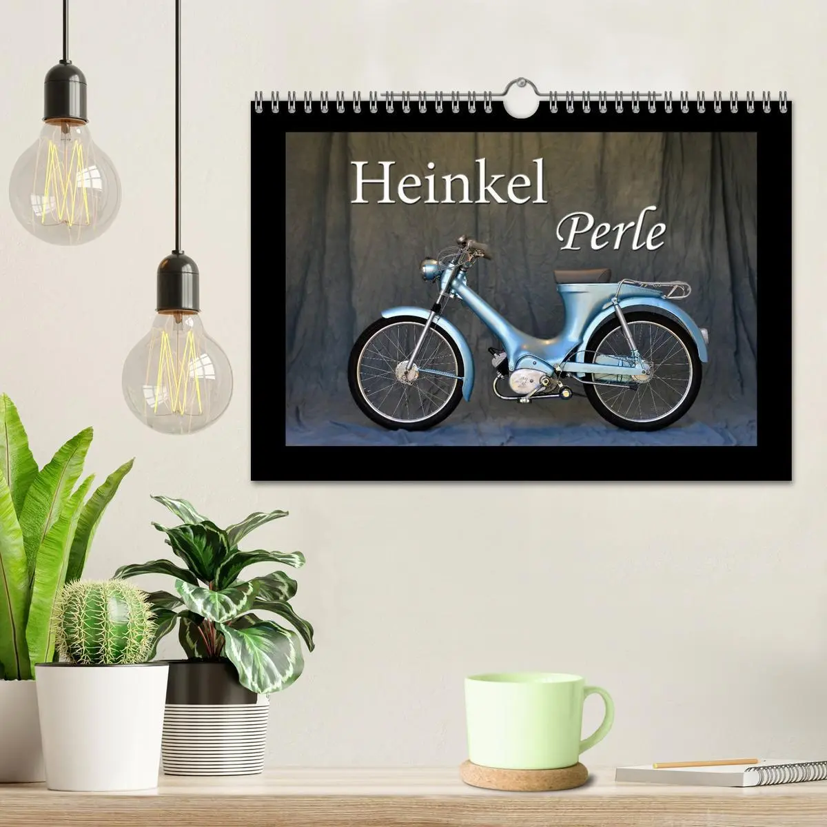 Bild: 9783457878859 | Heinkel Perle (Wandkalender 2026 DIN A4 quer), CALVENDO Monatskalender