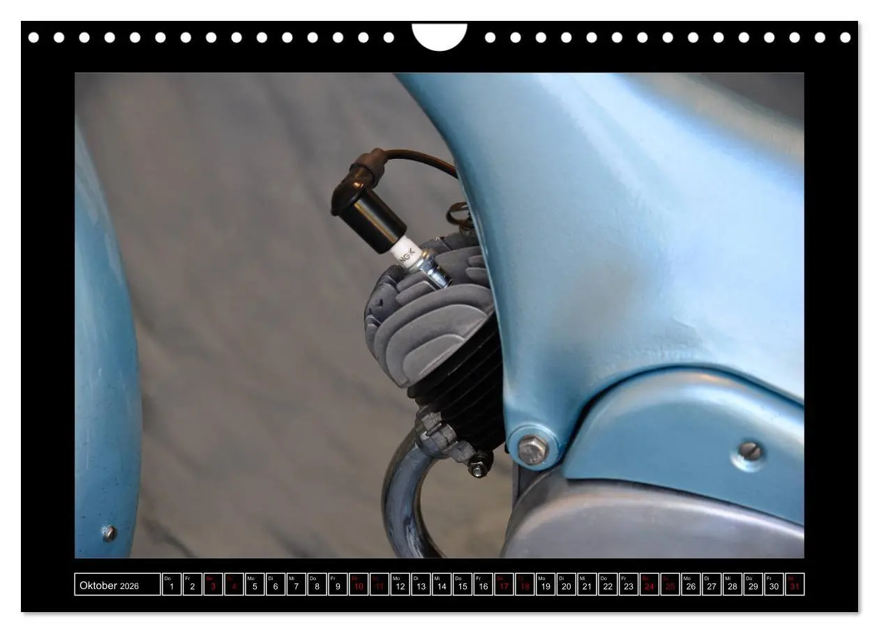 Bild: 9783457878859 | Heinkel Perle (Wandkalender 2026 DIN A4 quer), CALVENDO Monatskalender