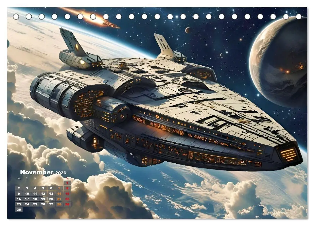 Bild: 9783516658859 | Fantasie und Science Fiction (Tischkalender 2026 DIN A5 quer),...