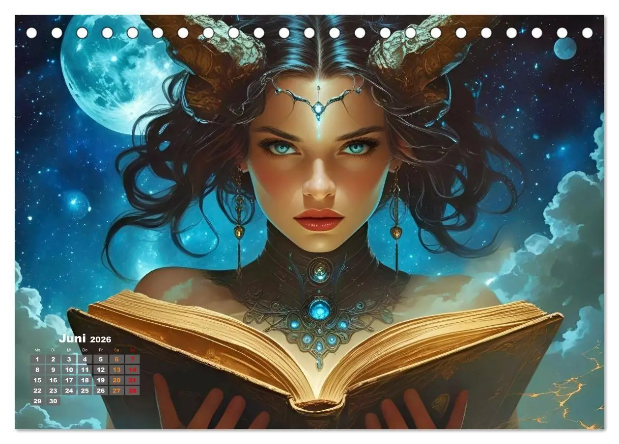 Bild: 9783516658859 | Fantasie und Science Fiction (Tischkalender 2026 DIN A5 quer),...
