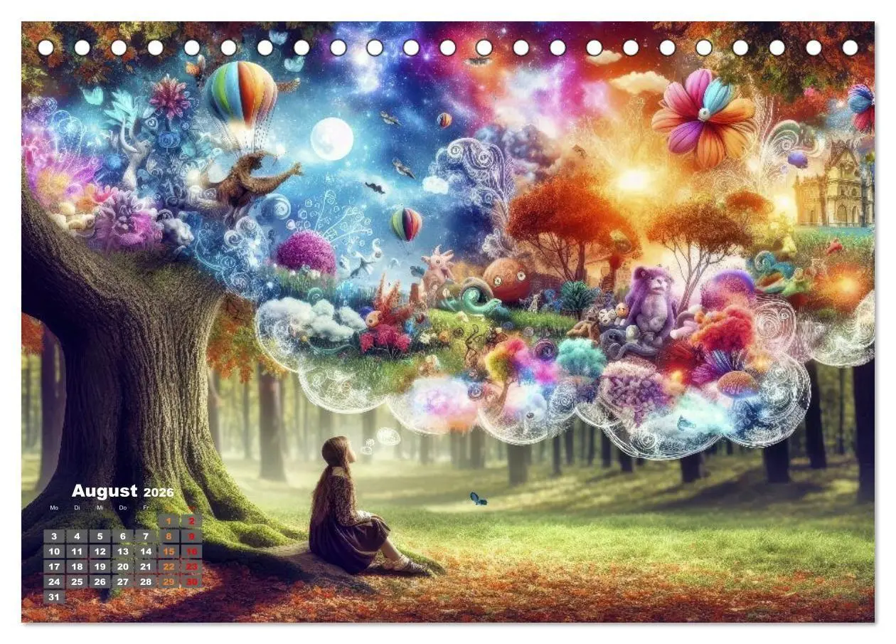 Bild: 9783516658859 | Fantasie und Science Fiction (Tischkalender 2026 DIN A5 quer),...