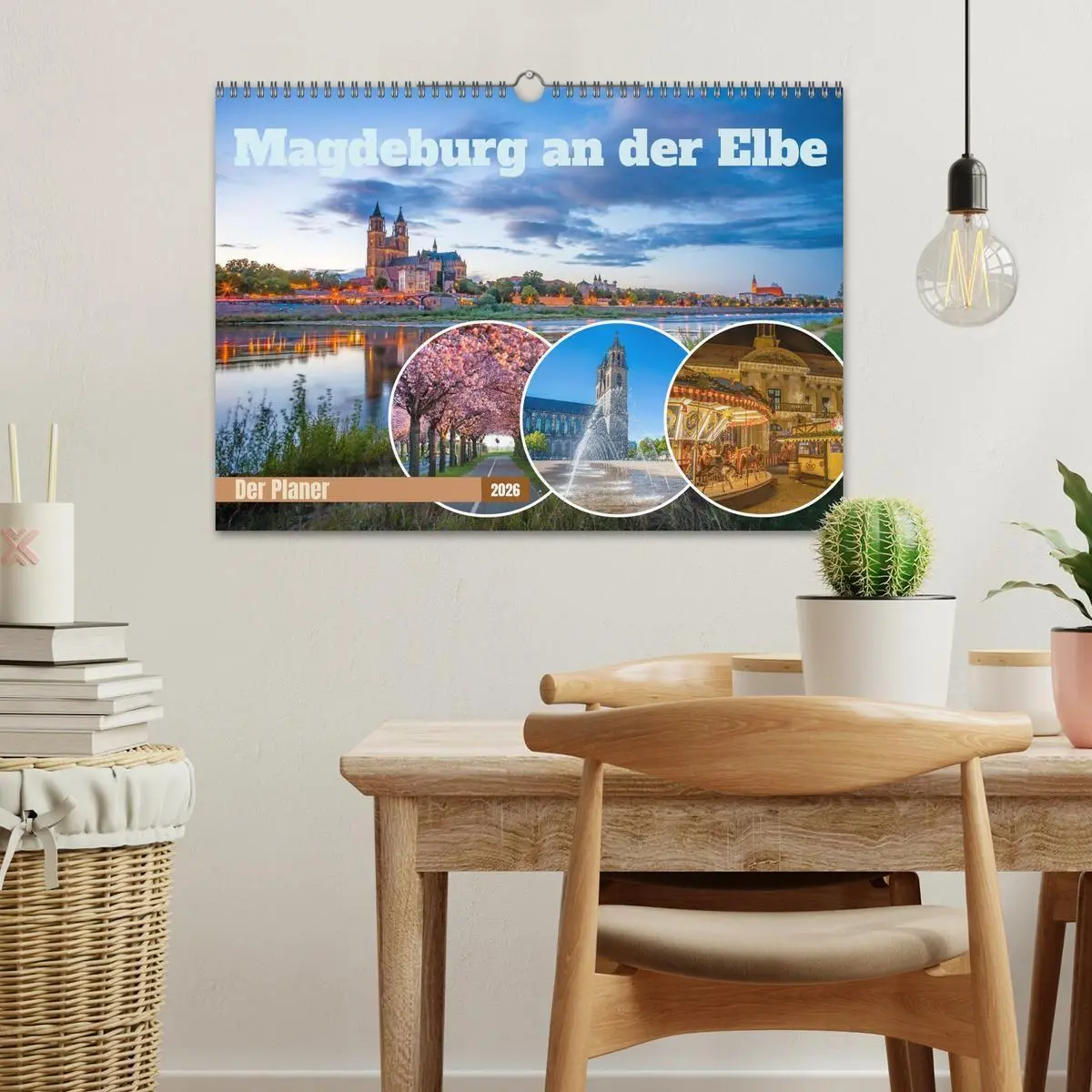 Bild: 9783516728859 | Magdeburg an der Elbe - Der Planer (Wandkalender 2026 DIN A3 quer),...