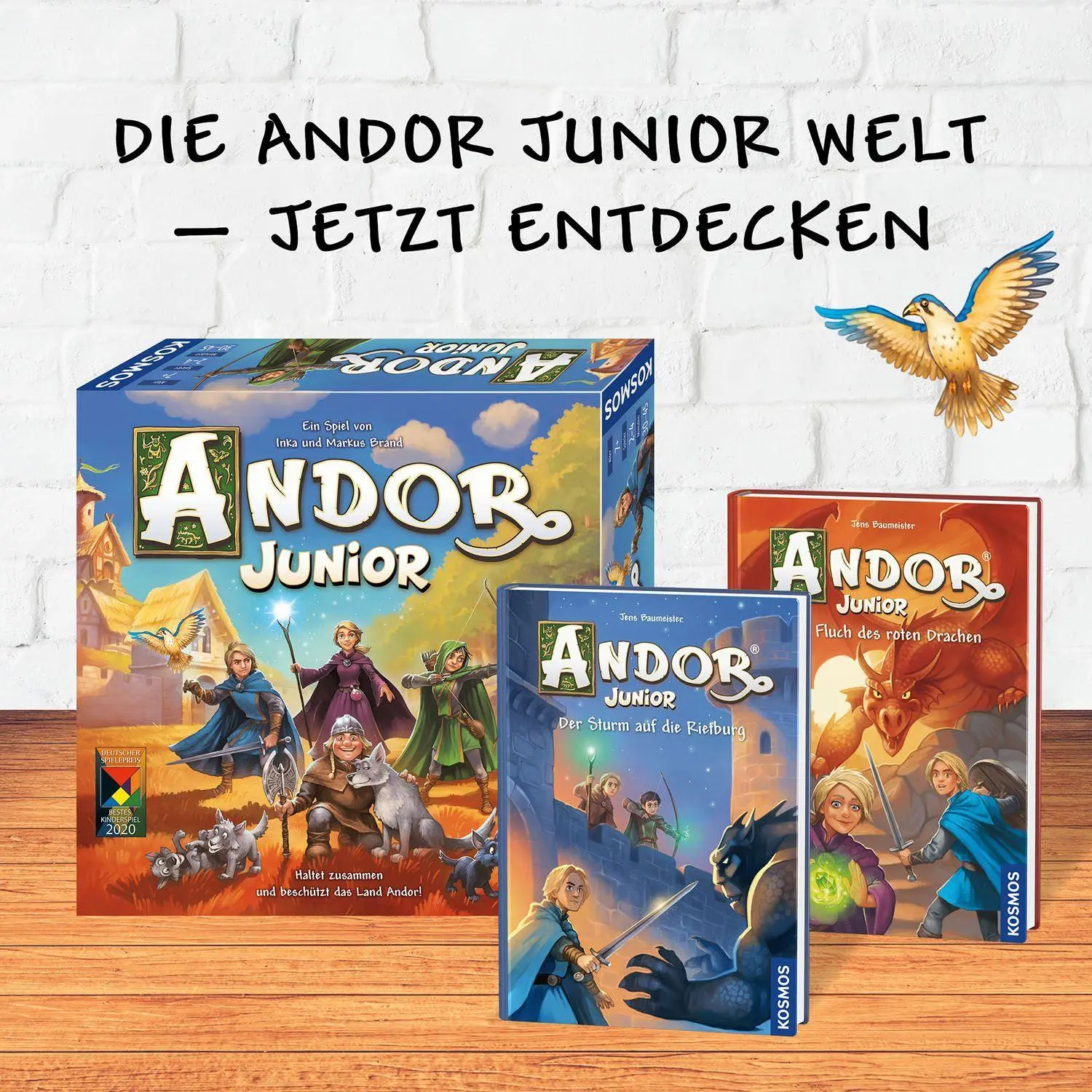 Bild: 4002051698959 | Andor Junior | Kinderspiel | Inka Brand (u. a.) | Spiel | Brettspiel
