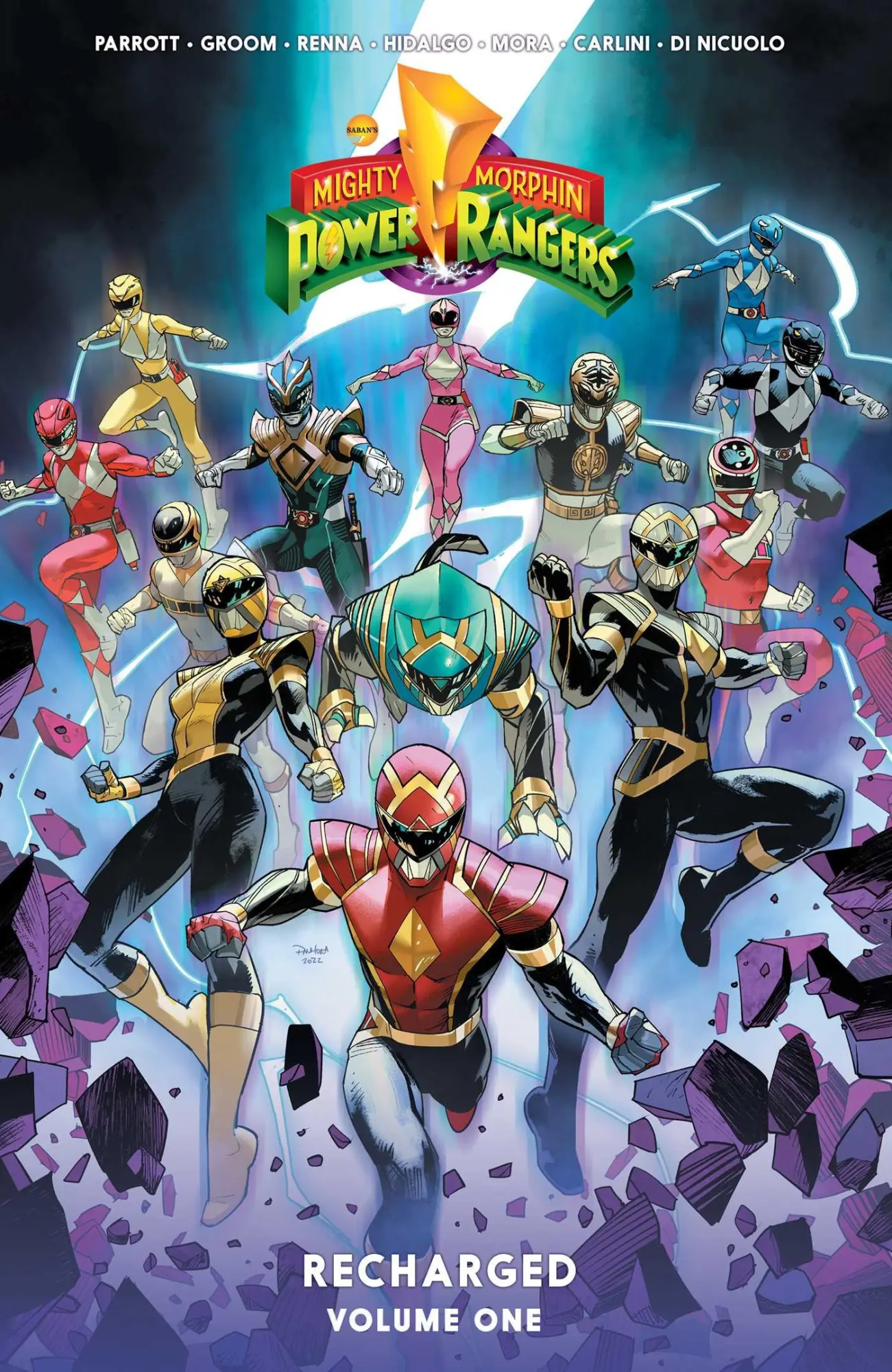 Cover: 9781684158959 | Mighty Morphin Power Rangers: Recharged Vol. 1 | Ryan Parrott (u. a.)