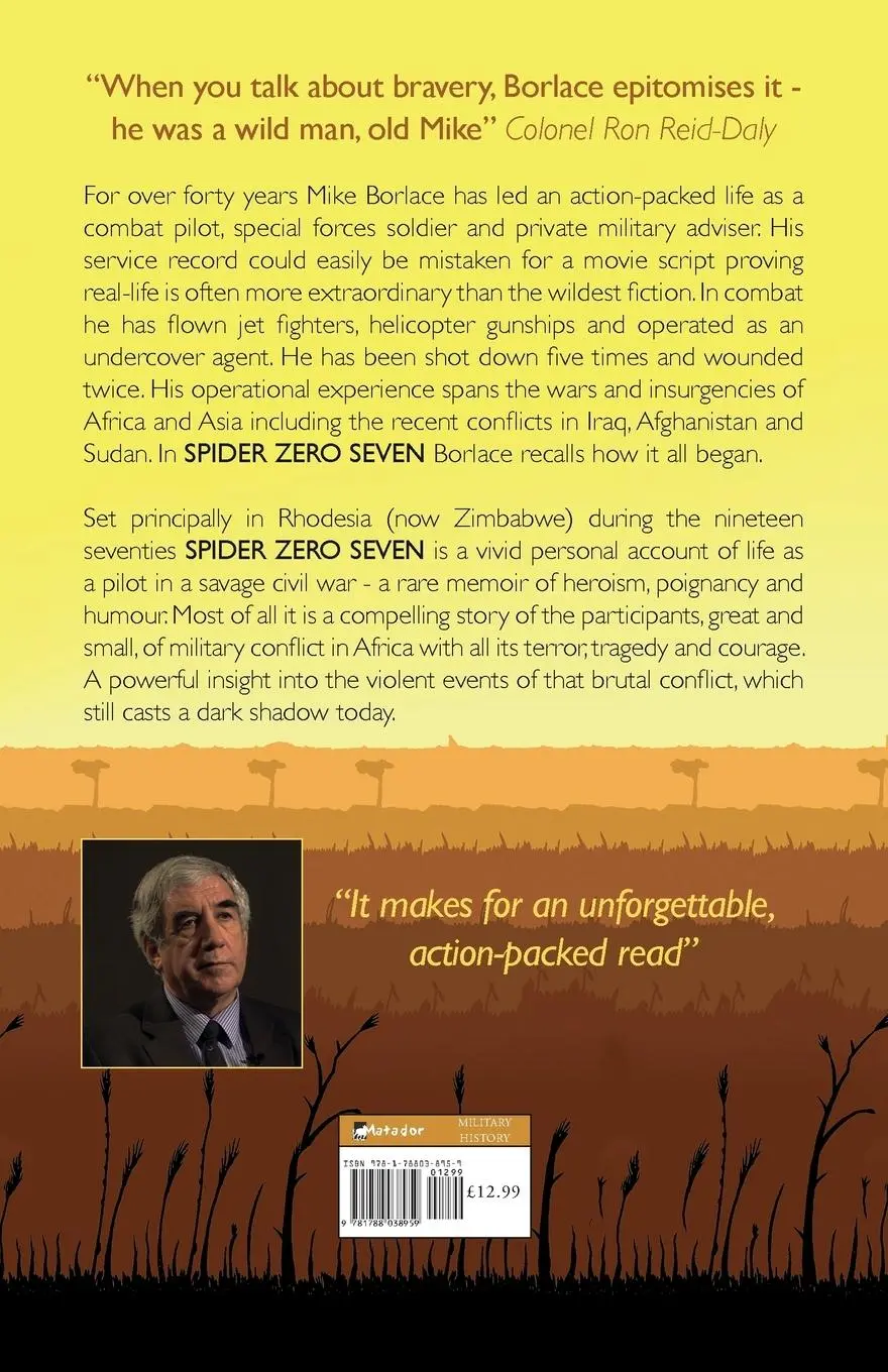 Rückseite: 9781788038959 | Spider Zero Seven | Mike Borlace | Taschenbuch | Englisch | 2018