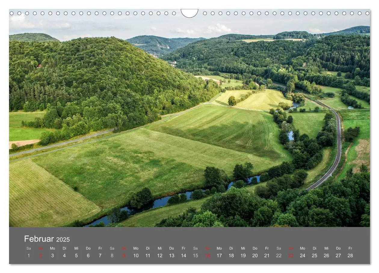Bild: 9783435608959 | Fränkische Schweiz wie gemalt (Wandkalender 2025 DIN A3 quer),...