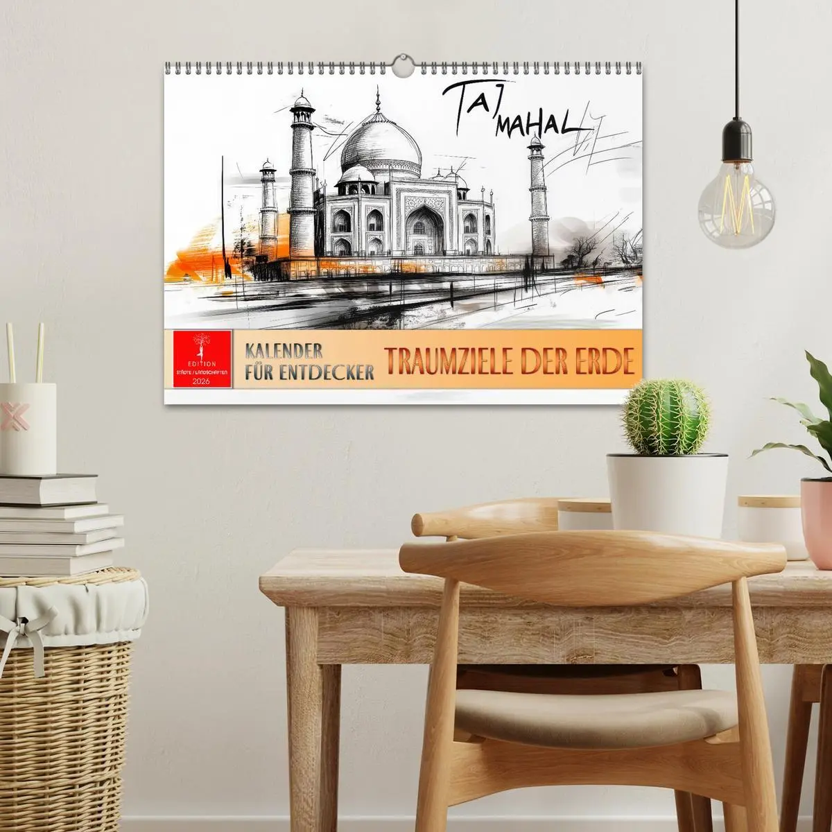 Bild: 9783457248959 | Traumziele der Erde - Kalender für Entdecker (Wandkalender 2026 DIN...