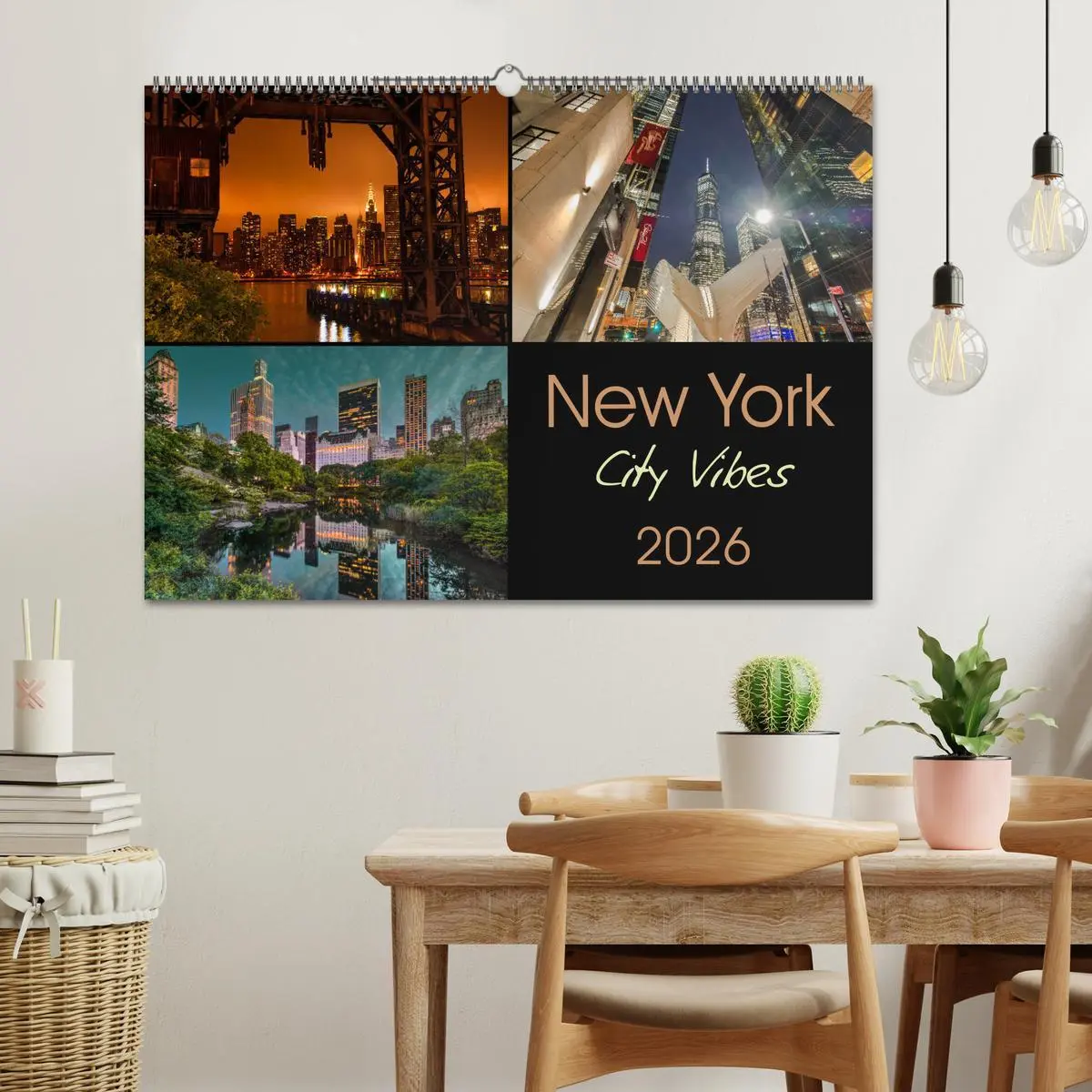 Bild: 9783457938959 | New York City Vibes (Wandkalender 2026 DIN A2 quer), CALVENDO...